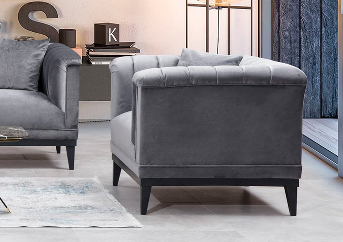Atelier Del Sofa Trendy - Gris oscuro Atelier Del Sofa Trendy - Gris oscuro